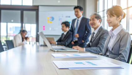 Spotkanie biznesowe prezentacja