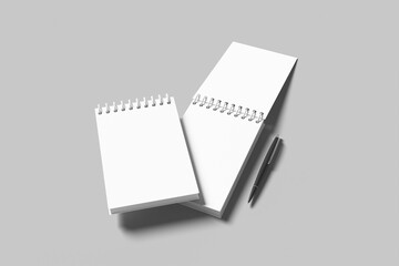 High Quality A6 Notebook Mockup for Minimalist Branding