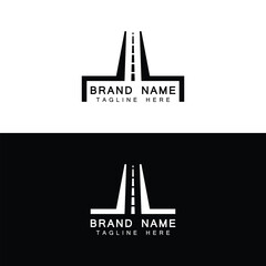 Road Logo Design Modern Logo Design Road Construction