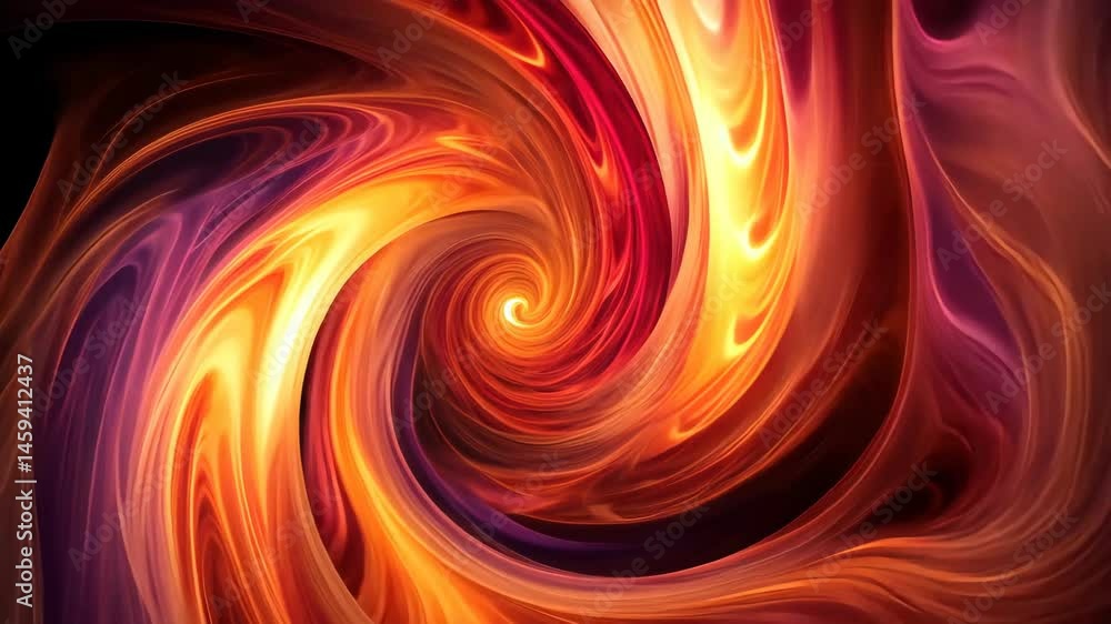 Poster mesmerizing swirls of radiant energy a captivating visual journey into abstract realms