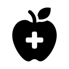 Apple Symbol Health Icon Design