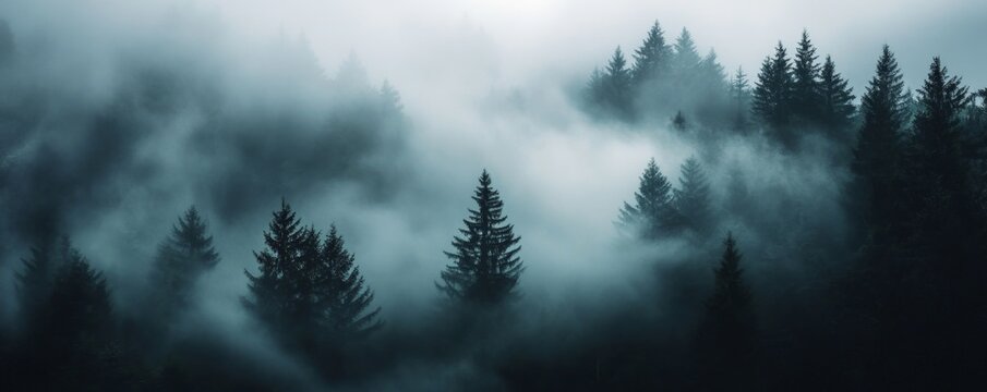 Misty mountain forest (1)