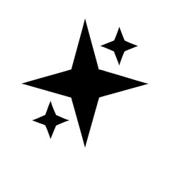 Classic Star Sparkle Symbol Icon Design