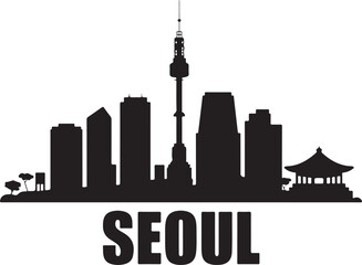 Seoul City Skyline Silhouette

Traditional Seoul Temple Vector

N Seoul Tower Minimalist Art

Seoul at Night Cityscape

Korean Architecture Silhouette Design