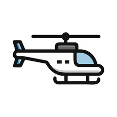 Helipad Landing Symbol Icon Design