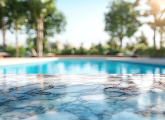 swimming pool in hotel