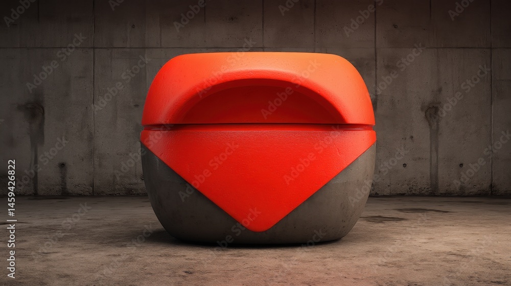 Poster red and black object depicting ai-enhanced bounce zone identifier tool for finding areas of interest