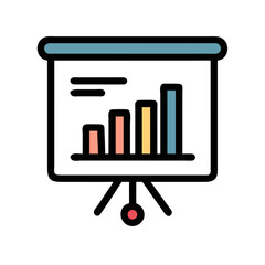 Presentation Board Icon Design