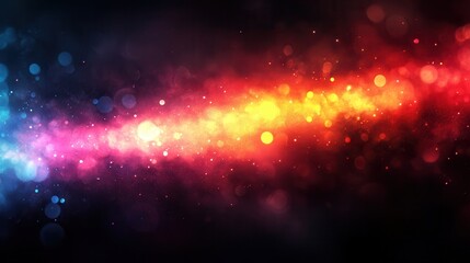 Obraz premium Abstract vibrant light streaks