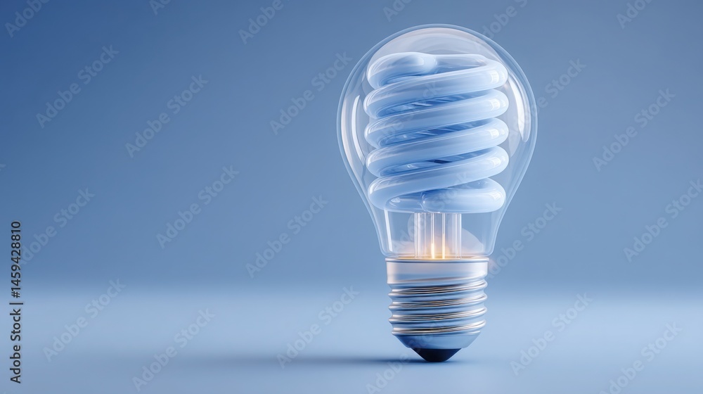 Poster simple light bulb depicting the core concept of ai-infused design idea generation and support for cr