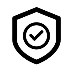 Verified Shield Seal Icon Design