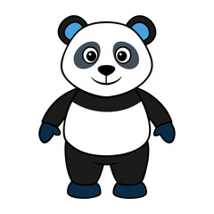 Naklejka premium Download Panda Vector Art Illustration Eps File For Design.