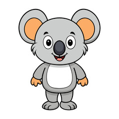 Obraz premium Download Koala Vector Art Illustration Eps File For Design.