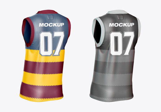 Aussie Rules Jersey Mockup