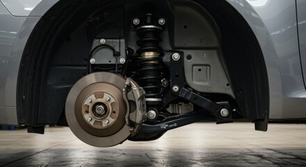 Undercarriage Wheel Well with Diffused Lighting