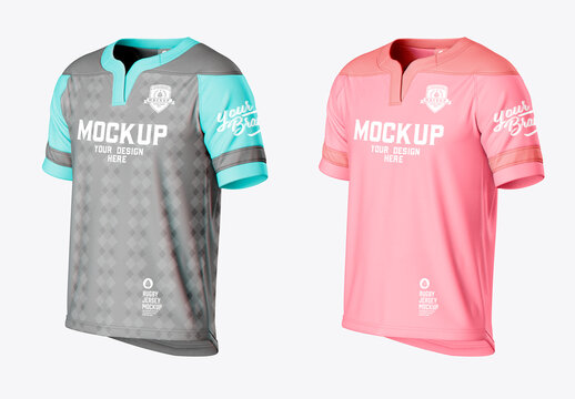Rugby Jersey Mockup