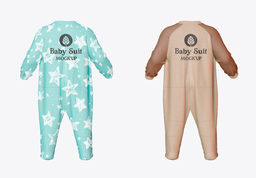 Baby Suit Mockup