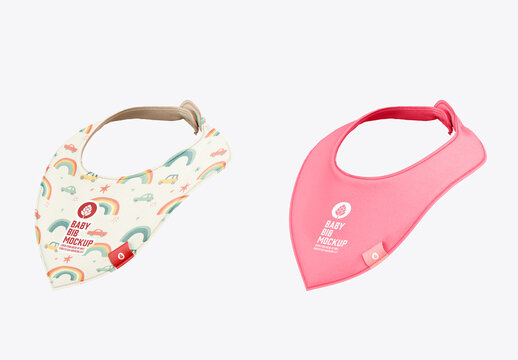 Baby Bib Mockup