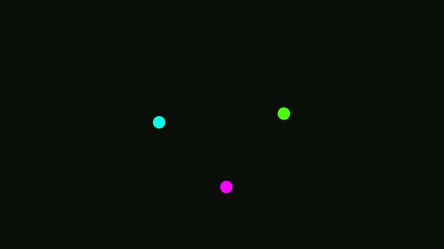 Loading circle animation Small spinning white circle of dots going in loop animated on transparent alpha layer. Loading Circle. Twelve animated dots fading in and out in sequence. 4k