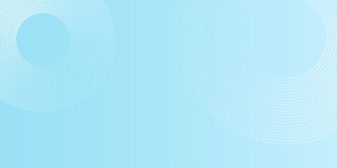 Modern abstract background  blue white gradations  circle effect shape memphis illustrations simple art