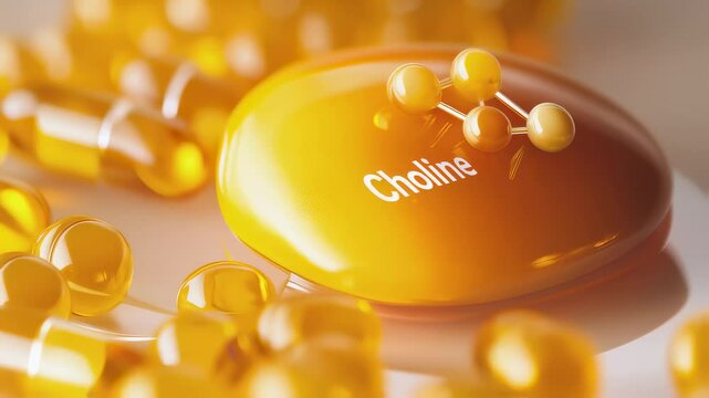 Vibrant Choline Supplement Close-ups