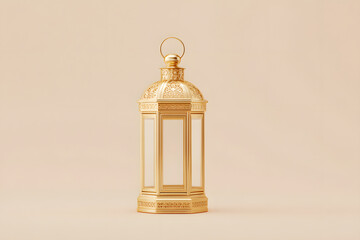 Golden Lantern of Light: A meticulously crafted, vintage golden lantern radiates a warm, inviting glow. It is a symbol of light, warmth, and guidance.