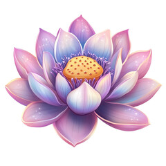 pink lotus flower blossom detail