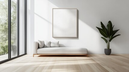 Minimalist living room design indoor