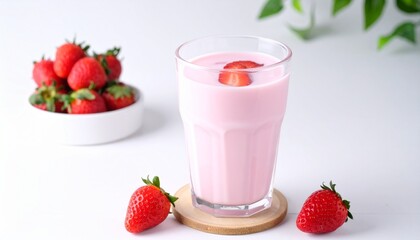 strawberry milk shake