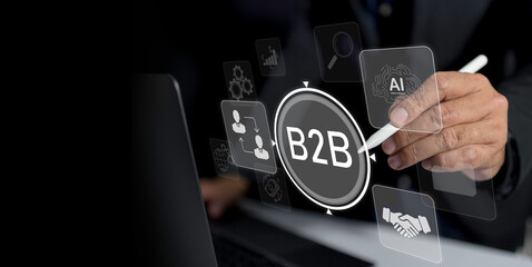 Marketing for B2B leverages analytics, automation, networking to optimize sales, growth, and commerce, providing tailored solutions, innovative strategies, and engaging services for strong branding