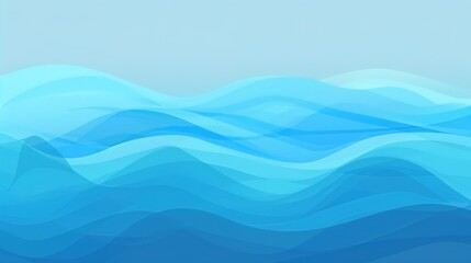 Fototapeta premium Blue Ocean Wave Background: Transform Your Projects with Stunning Marine Aesthetics. Captivate audiences with these mesmerizing, versatile backdrops, perfect for digital and print designs.