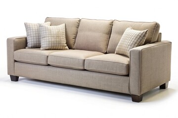 Fototapeta premium sofa isolated on white background