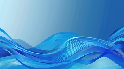 Obraz premium Blue Ocean Wave Background: Transform Your Projects with Stunning Marine Aesthetics. Captivate audiences with these mesmerizing, versatile backdrops, perfect for digital and print designs.
