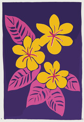 Flowers vector illustration