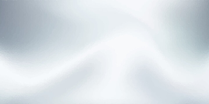 Silver gradient background. Foil paper, glitter effect. Chrome metal grey pattern. Gradient noise texture. Vector abstract illustration for web, card, bg, certificate design