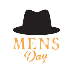International Mens Day Typography Design,International Mens Day Celebration Poster,Happy International Mens Day Graphic,Mens Day Greeting Card Vector,International Mens Day T Shirt Design