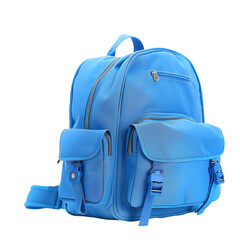 premium school beg  isolated on transparent background