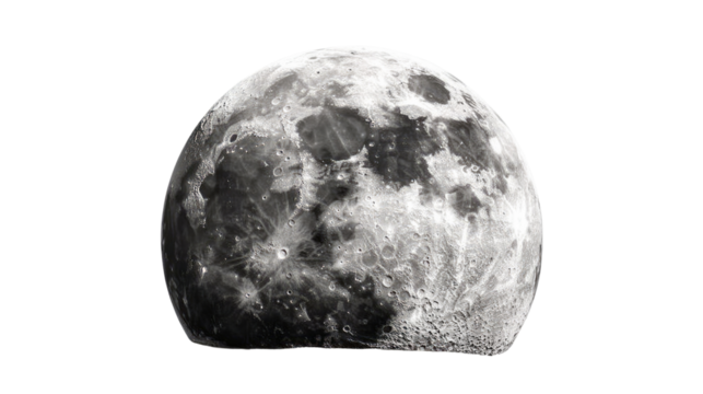 Lunar Majesty: Witness the awe-inspiring beauty of the moon, a celestial sphere suspended in the inky expanse of the night sky. Explore its cratered surface and embrace the wonder of the cosmos.