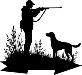 Hunting Silhouettes Bundle: Hunters, Deer, and Wild Game"