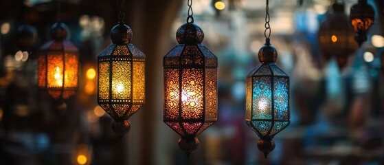 Enchanting Moroccan Lanterns: A Festive Glow