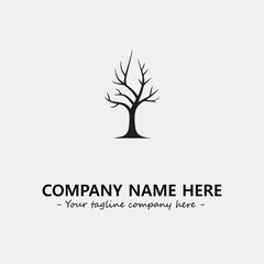 Obraz premium Tree Silhouette Logo Company Design Illustration Vector Graphic Image