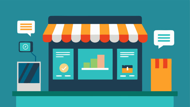 Dynamic Retail Display A storefront with digital screens showcasing changing product offers based on realtime data about popular items and customer preferences.