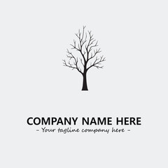 Obraz premium Tree Silhouette Logo Company Design Illustration Vector Graphic Image