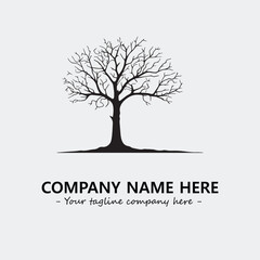 Obraz premium Tree Silhouette Logo Company Design Illustration Vector Graphic Image