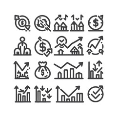 Financial Analysis Icon Design