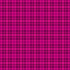 Nice textile plaid check, relief texture tartan seamless. Scrap background vector fabric pattern in pink and bright colors.