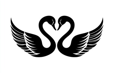 Fototapeta premium Swans in Love