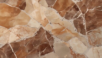 Fototapeta premium Brown marble texture background