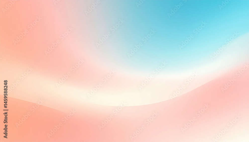Poster abstract colorful background design digital art soft pastel gradient visual environment creative per
