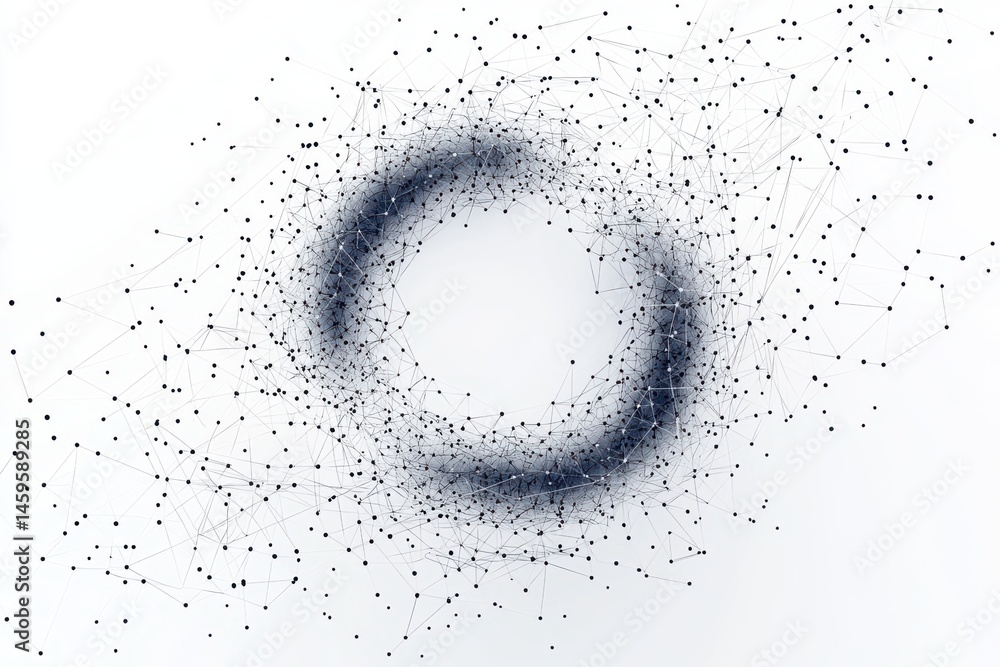 Aufkleber exploring blockchain technology iconic glyph symbolism in networks